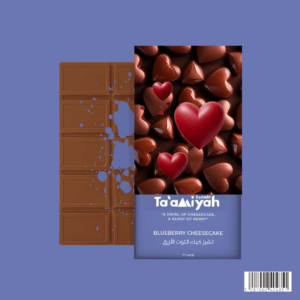 Blueberry cheesecake flavoured dubai chocolate