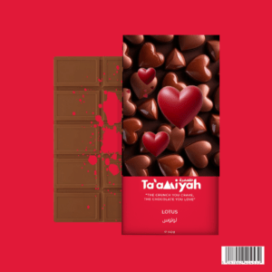 Lotus flavoured dubai chocolate