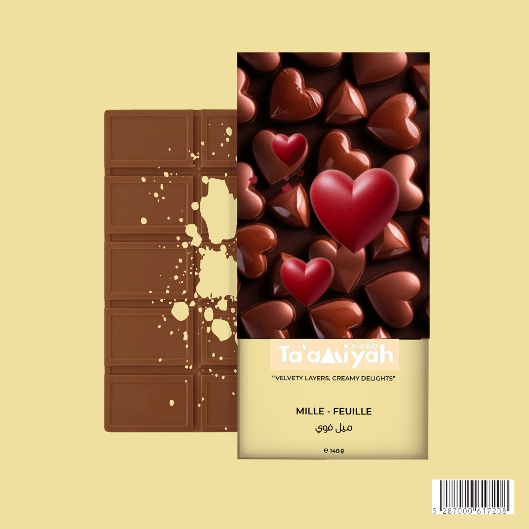 Mille-feuille flavoured dubai chocolate