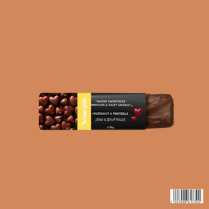 Hazelnut And Pretzels Chocolate Dubai Chocolate Mini 33 G